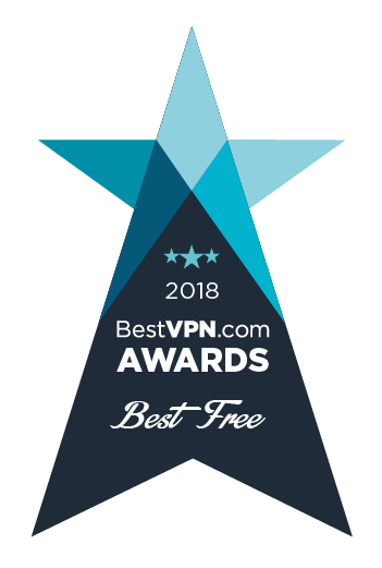 Best Free VPN Award 2018